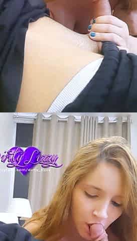 Blonde teen Kiara Knight hot POV blowjob and fucking on cam
