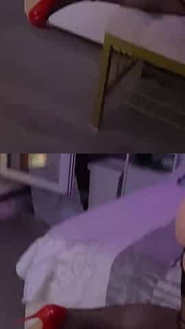 #26 Star Lingerie with Stockings Gentle Blowjob and Cum in Mouth