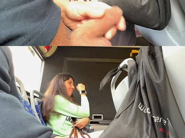 A stranger jerked off and sucked my jock in a public bus full of people