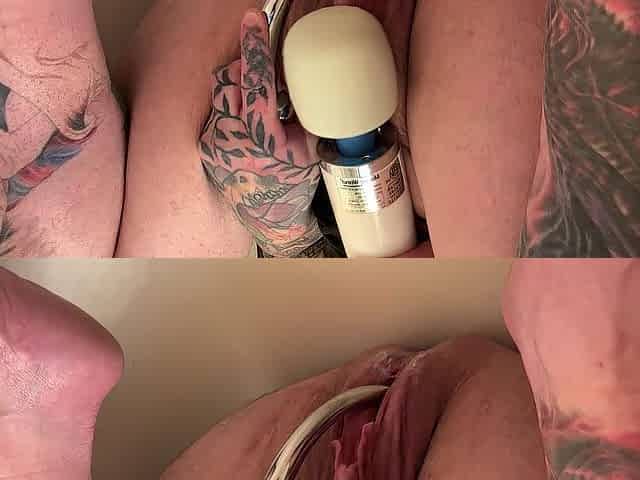 LARGE OVERWEIGHT MOIST FTM VAGINA RUBBING & FINGERING