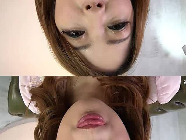 POINT OF VIEW Sucking cock with Japanese Redhead 18yo schoolgirl