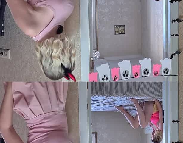 Caught Masturbating By My Stepsister She Start Touching Herself Too
