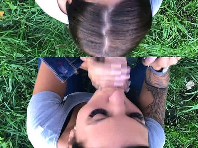 Hot Brunette Girlfriend POV Blowjob