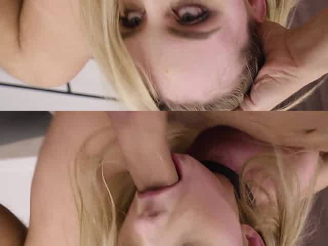 Passionate blonde experiences rough anal rimjob hardcore cumshot bliss