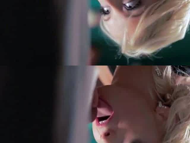 Sensual Oral Session with Blonde