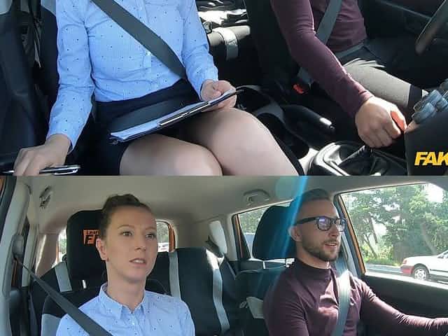 Fake Driving School - Lick My Twat To Calm Me Down 1 - Emylia Argan