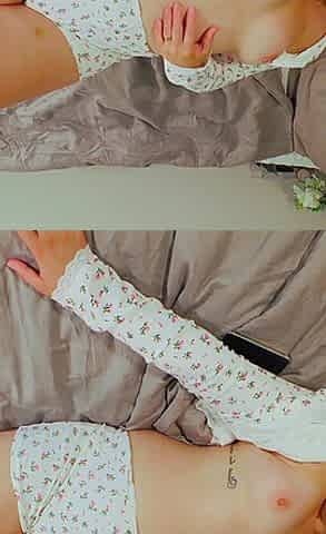 Hot Wife Home Alone Masturbating to Multiple Orgasms