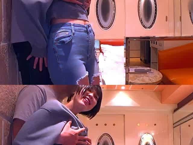 Close up of Asian masturbation