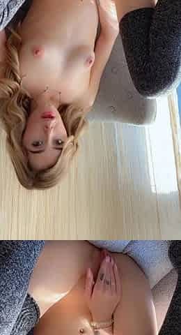 hot amateur blonde close up masturbation HD