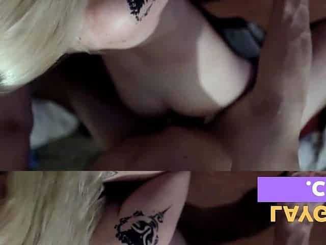 Blonde Teen Screams in Orgasm from Rough Hard Cock