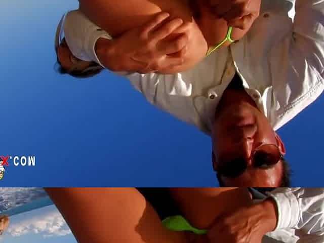 Spanish Girl Shows Pussy And Gives Bj
