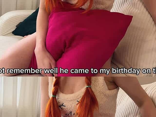 Stepdaughter Begs Stepdad to Fuck Her to Become More Experienced in Sex - Russian Amateur with Talk and English Subtitles