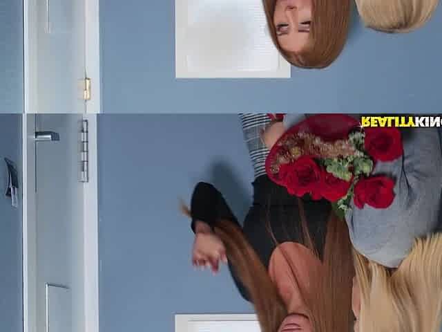 Horny lesbian Sicilia amazing sex video