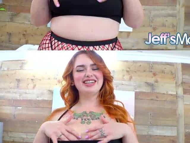 Sexy Plumper in a Hot Fishnet Adora Bell Likes Solo Masturbating
