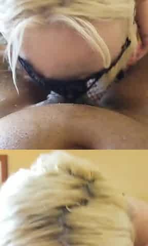 A white bbc Bitch