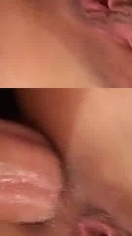Gaping Anal Threesome Sloppy Deepthroat Dildo Play Overflow