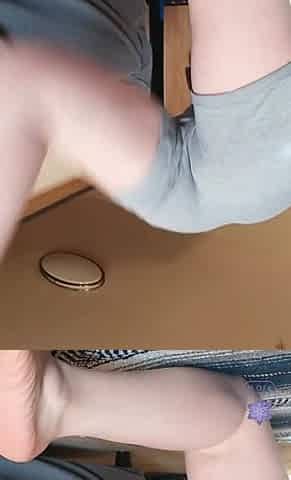 Tight Ass Cute Redhead Girl Works Out