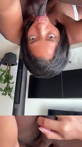 A precious oral-job for my stepbrother's BBC -amateur pair- nysdel