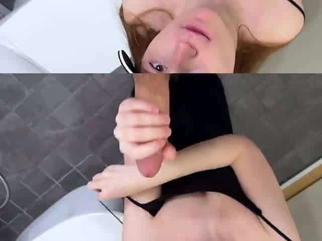 Slim teen swallows cumshot in public fuck - Amateur