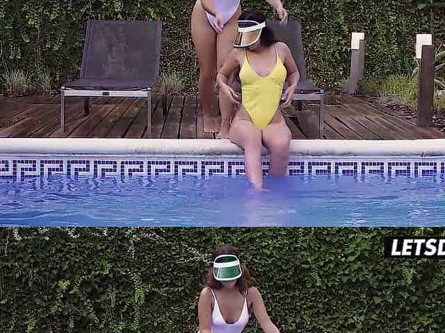 Hawt Chicks Have Sex At The Villa - LETSDOEIT