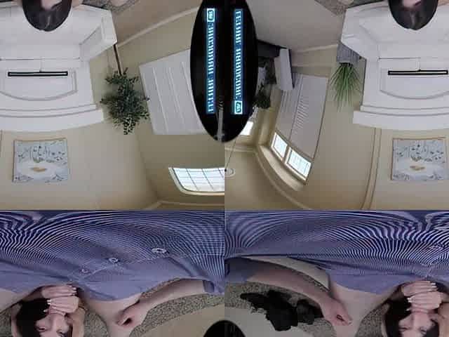 Large Tit Brunette hair Cutie Banged in VR
