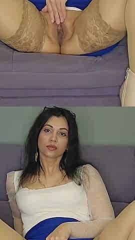 Father Sent His Personal Whore Instead of a Computer Tutor. Dildo Pussy Fucking, Stretching, Seduction, Dirty Talk, Heel