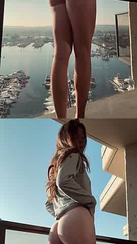 Playing on the Balcony
