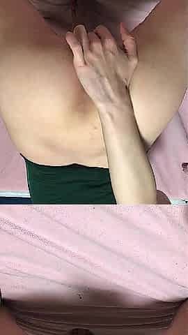 Fingering my Pusey from behind. Virgin hotty masturbate taut twat