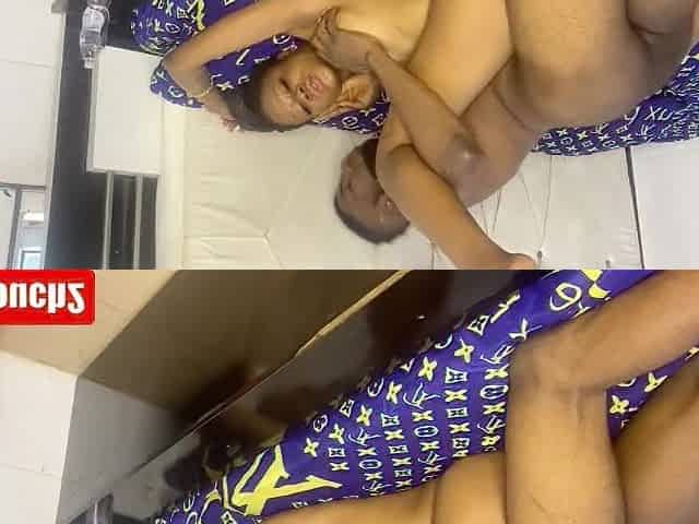 Hawt Nigerian gal receives a large ebony schlong