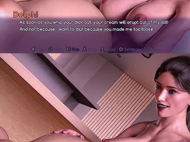 The Pregnanted Large Stomach Filled with Succubus Futa Cum Load feat. Delphi & Kate