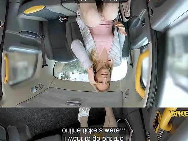 Fake Taxi - OMG NO WAY that babe screws the driver for a couple of concert tickets