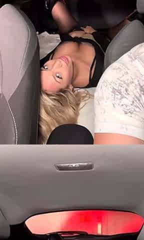Victoria Lit Black Lingerie Fuck From Car To Bedroom