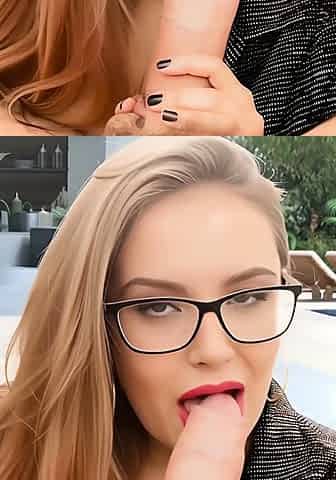 JenKowski big cock blowjob