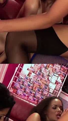 Sexy Girl with Big Boobs Bends Over and Eats Horny Pussy and Orgasm Compilation