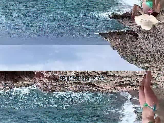 vlog 1 Lissa Brown goes to a nudist beach to film a custom movie scene screwing outdoors