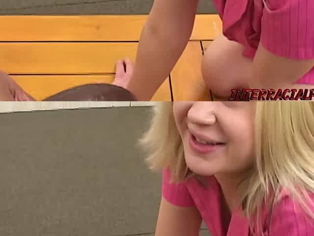 Aaralyn Barra Plays Doggy For Two Big Cock Treats