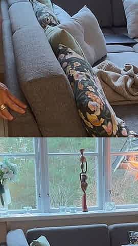 MILF Gets It From Behind in the Sofa and Hubby Finish in Her Mouth