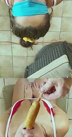 Sexy Teen Brunette Chick Handjobs POV