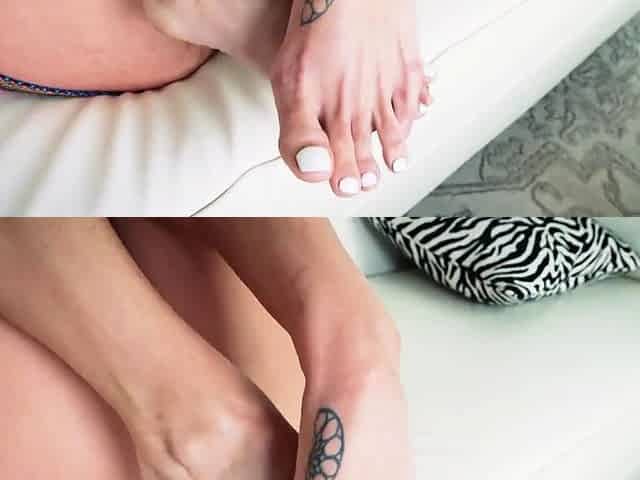 JOI Foot Tease With Brunette Babe Ivy Ireland