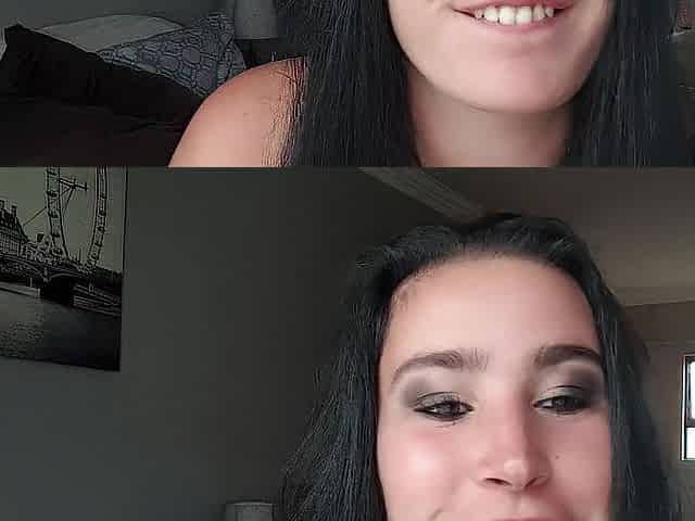 Beauty smokin' whilst masturbating and instructing others to do the same