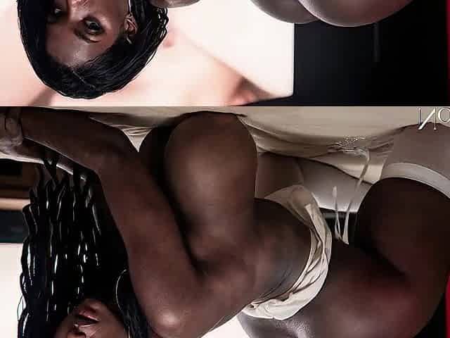 I drilled this soaked black hotty unfathomable in her constricted twat balls unfathomable [Ai]