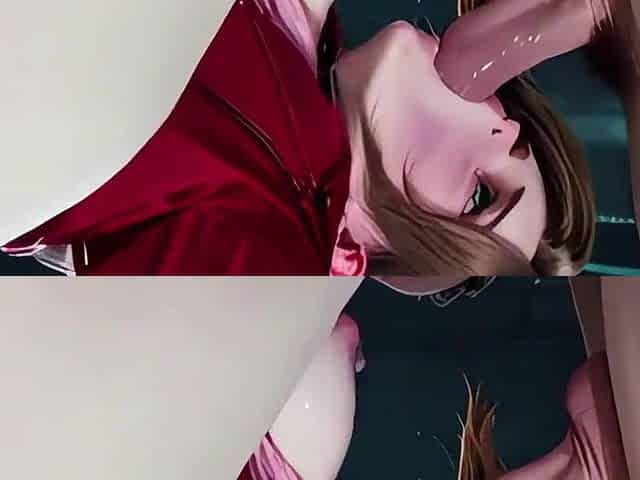 Aerith Gainsborough Double/Triple Penetration Group-sex Sex Party [AI]