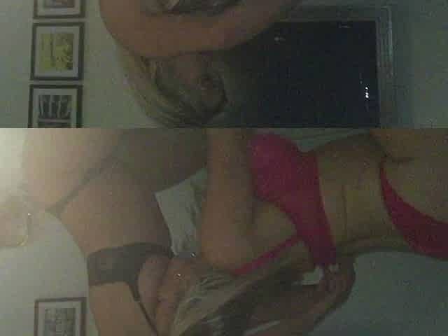 StrapOn Lesbian with big boobs fucks her blonde sexy GF