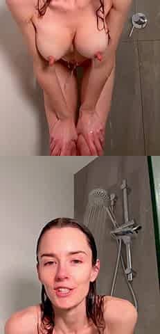 Climax with me in the Shower - Booty Play Titties Toy JOI