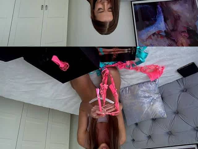 Short hair brunette fuck a big cock cumshot