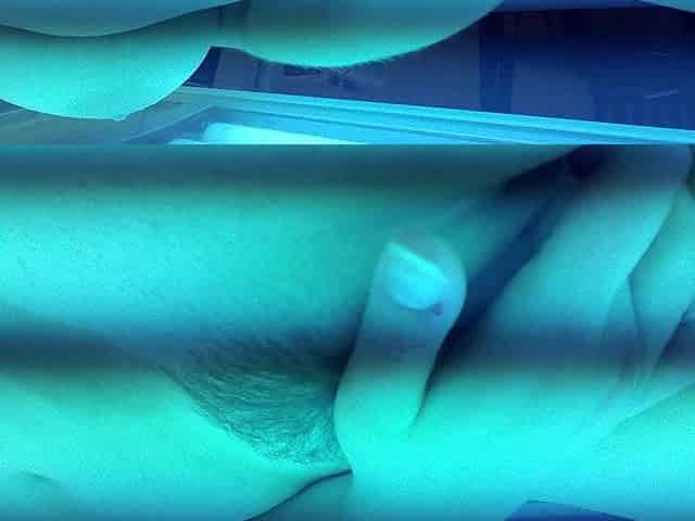 Some Naughty Tanning Bed Fun!