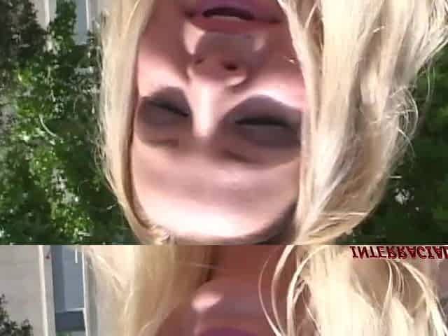 Married blond Jacy Andrews sucks a bbc and gets her snatch stretched out by Blackzilla
