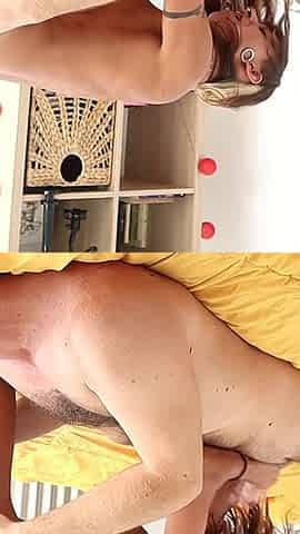 Passionate Real Couple 69 and Handjob