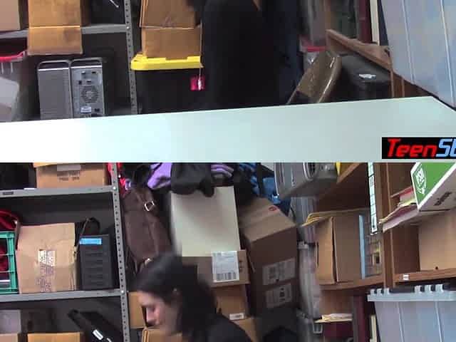 Skinny Pale Skinned Teen 18+ Thief Fucked By Officer