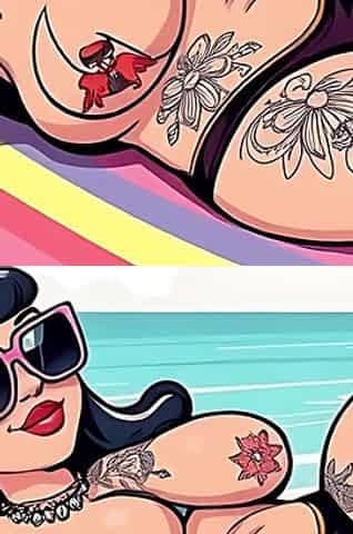 Sexy Tattoo Art Bikini Babes